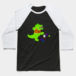 Baby Zilla Baseball T-Shirt